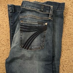 7 for all mankind flare jeans